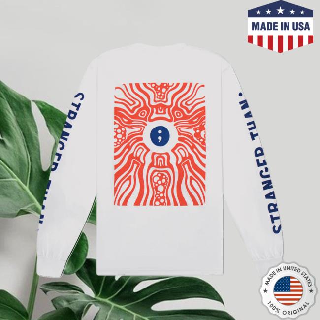 Official Stranger Than White Zip Up Hoodie Official Stranger Than Long Sleeve White Hooded Sweatshirt