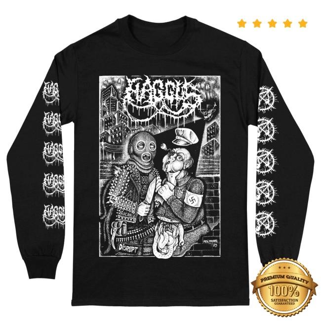 Official Reality Fade Merch Store Haggus '1312' Long Sleeve Tshirt RealityFade Official Reality Fade Merch Store Haggus '1312' Long Sleeve Tee Shirt RealityFade