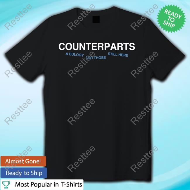 Official Down Right Merch Counterparts Eulogy T-Shirt