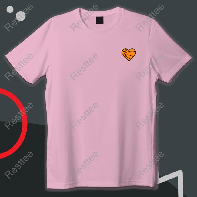 TrashTalkShop Merch TrashTalk Basketball Heart Long Sleeve T-Shirt TrashTalkShop Merch TrashTalk Basketball Heart Shirts