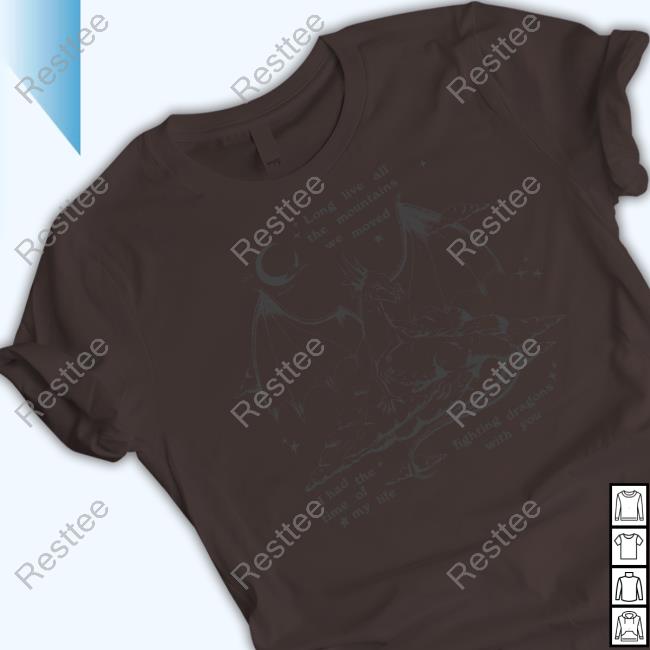 Official Taylor Swift Store Fighting Dragons With You Hoodie