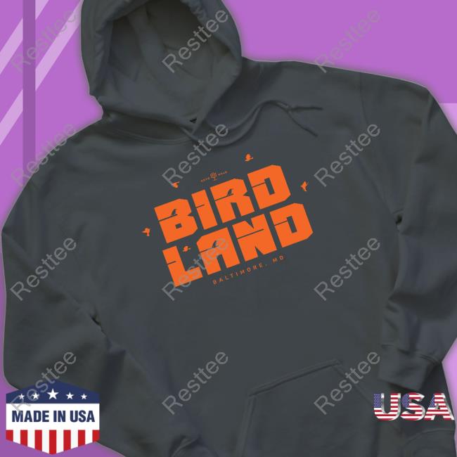 Rotowear Merch Baltimore Orioles Birdland T Shirts