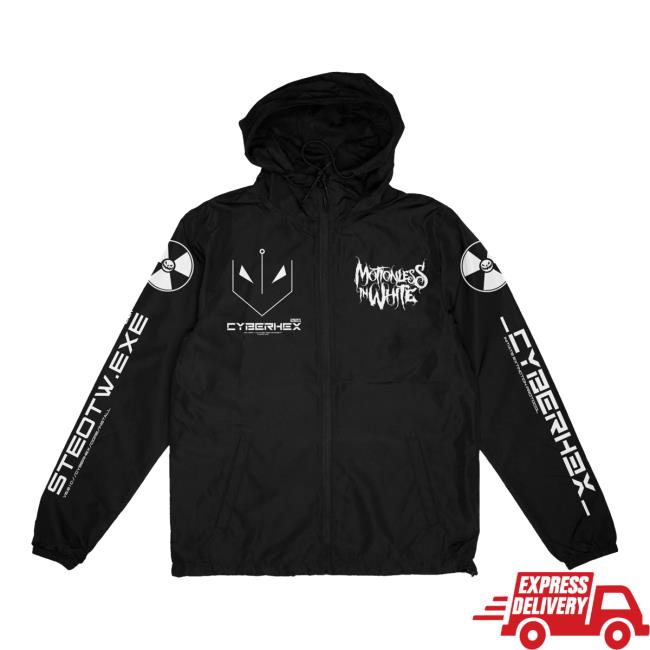 Official Cyberhex Windbreaker Pullover Sweatshirt Miwmerch