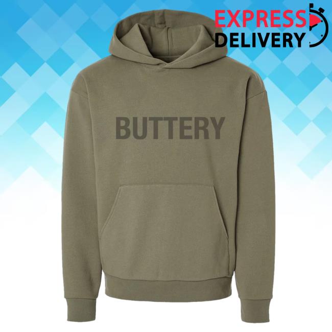Official Buttery Films Merch Essential Pull Over Hoodie