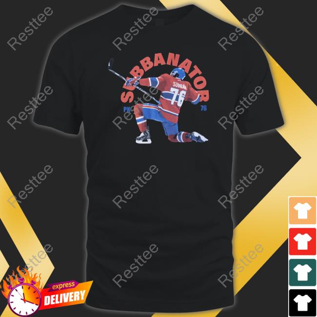 Official Tricoloresports Merch Pk Subban Subbanator Hoodie