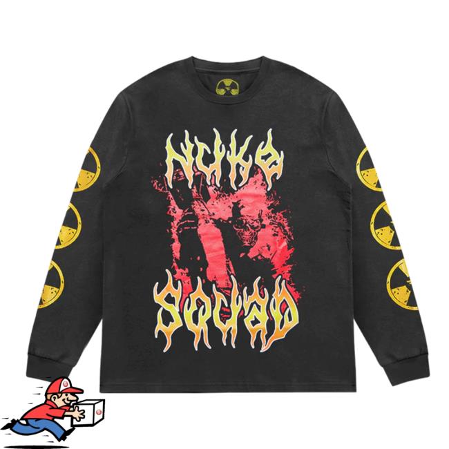 Official Faze Clan Nuke Squad Merch Tactical Crewneck Sweatshirt