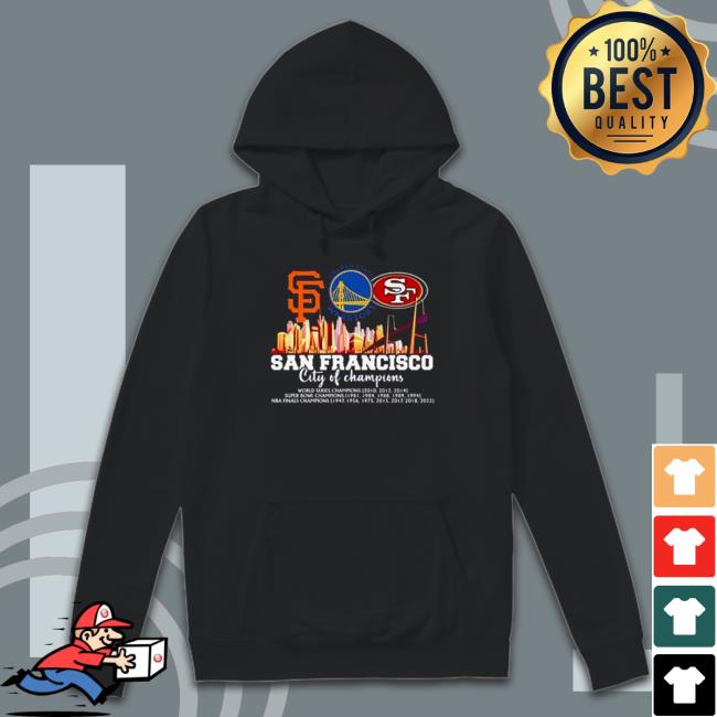 Kansas City Chiefs San Francisco Giants city of champions 2023 Hoodie