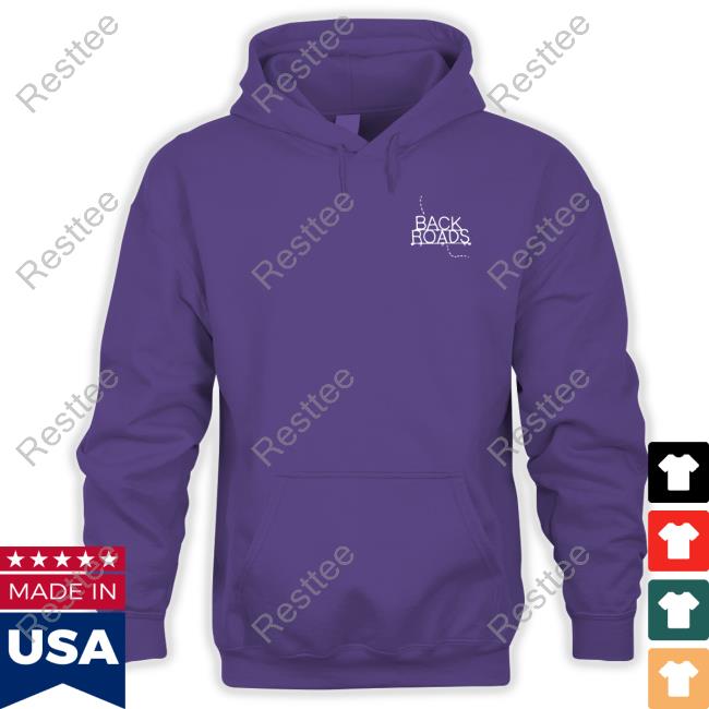 Abc Merch Back Roads Marching Ant Logo Hoodie Marching Ant Logo Back Roads Shirt