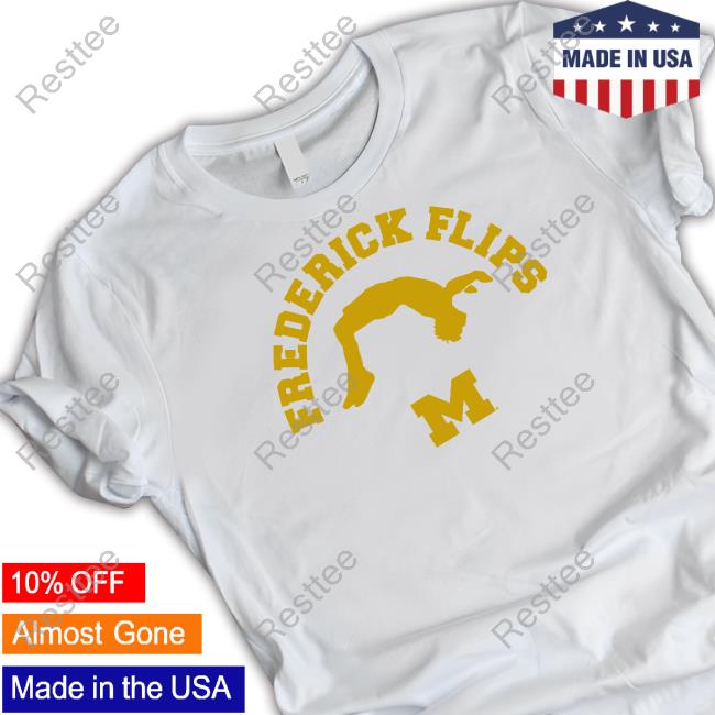 Michigan Gymnastics Frederick Flips Hoodie