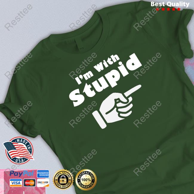 Official I'm With Stupid Cap