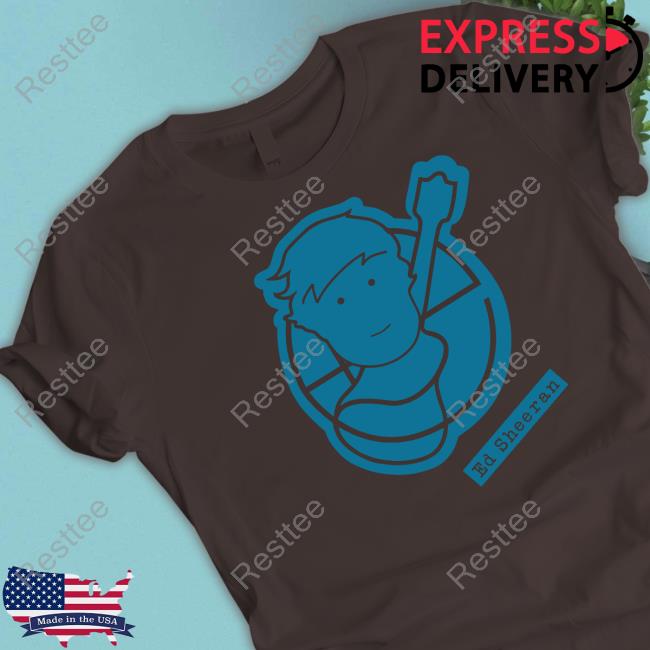 Ed Sheeran Tour Pictogram T-Shirt