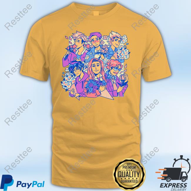 The Yetee Merch Bachelor Bouquet Shirt