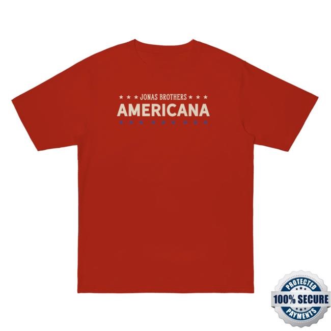 Americana New T-Shirt Jonas Brothers Merch Shop