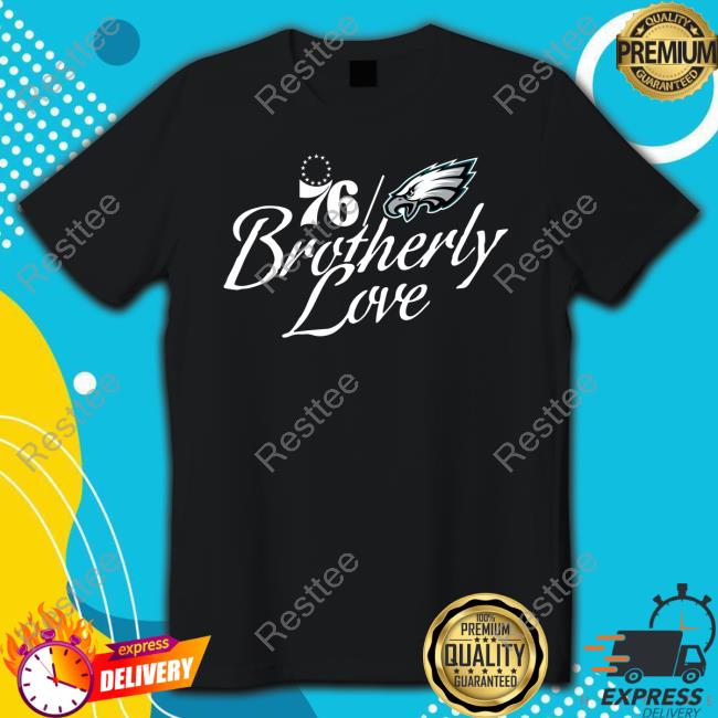 Philadelphia Eagles 76 Brotherly Love Crewneck Sweatshirt