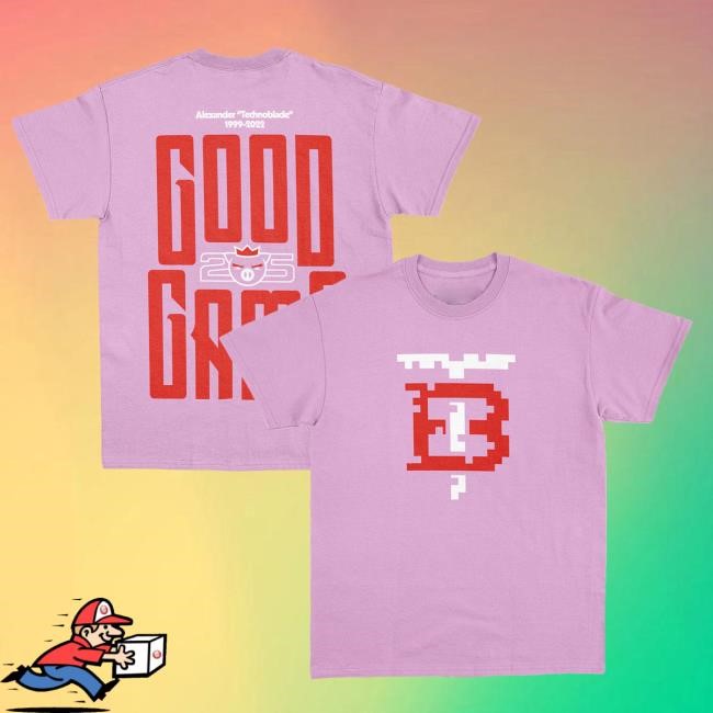 Technoblade Official Merch Store Good Game 25 Redux Short Sleeve TShirt Technoblade Official Merch Store Good Game 25 Redux Shirt New