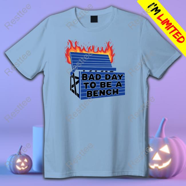 Barstool U Bad Day To Be A Bench Hooded Sweatshirt Official Barstool U Bad Day To Be A Bench Hoodie
