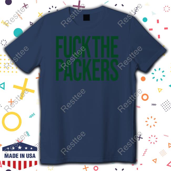 Bear Misterio Fuck The Packers T-Shirt Fuck The Packers Tee Shirt