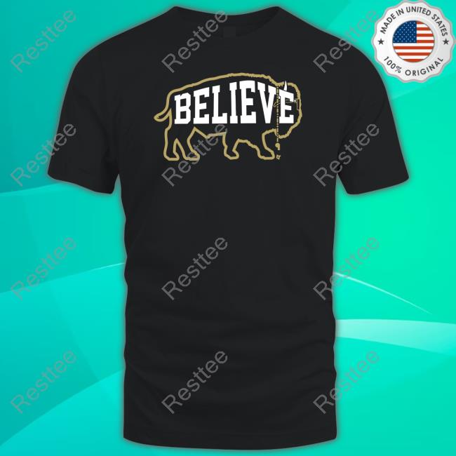 Breakingt Merch Believe Buffalo Tee Shirt
