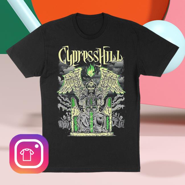 Official Cypress Hill Merch Cypress Hill Colorado Event 2023 T-Shirts CypressHill