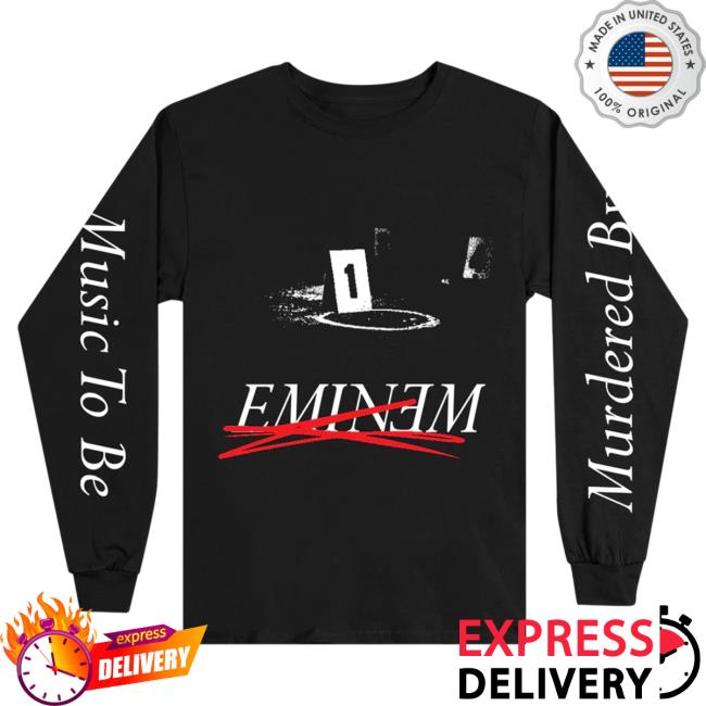Official Eminem Slim Shady Clothing Shop Store Mtbmb Crime Scene Long Sleeve Tee Black SlimShady Merch Eminem Slim Shady Clothing Shop Store Mtbmb Crime Scene Long Sleeve Shirts Black SlimShady Merch