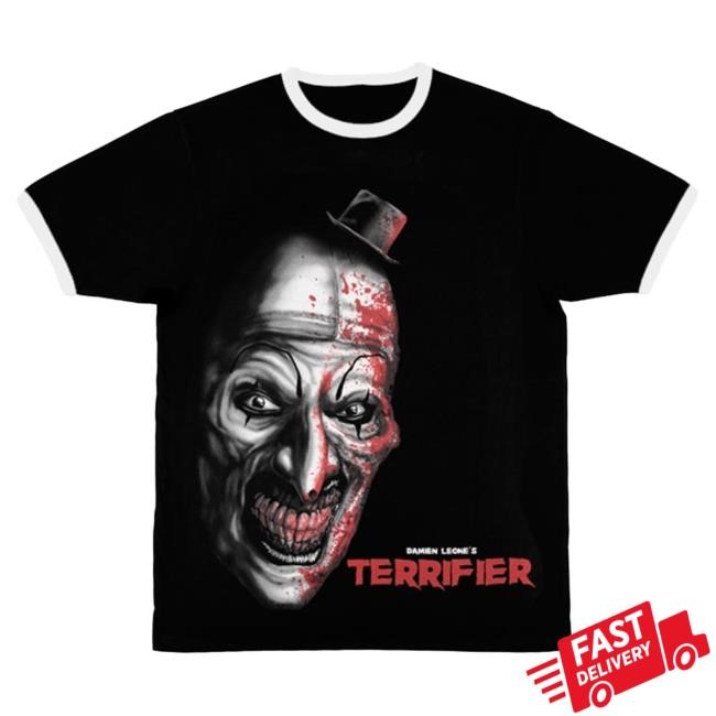 Official Halloween Horror Nights 2025 Terrifier Adult T Shirt