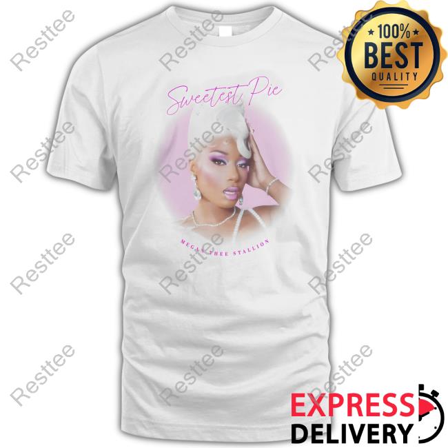 Megan Thee Stallion Merch Sweetest Pie Photo Tee Shirt Megan Thee Stallion Sweetest Pie Photo Shirt