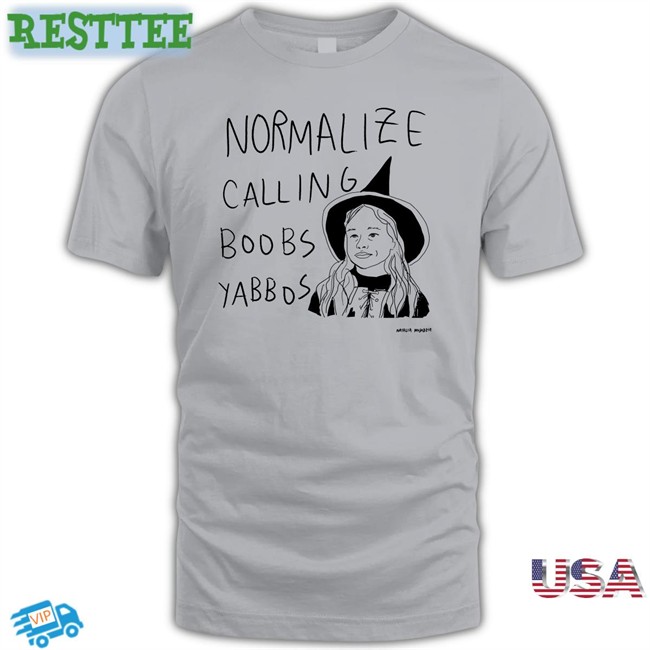 Normalize Calling Boobs Yabbos Shirt Hocus Pocus
