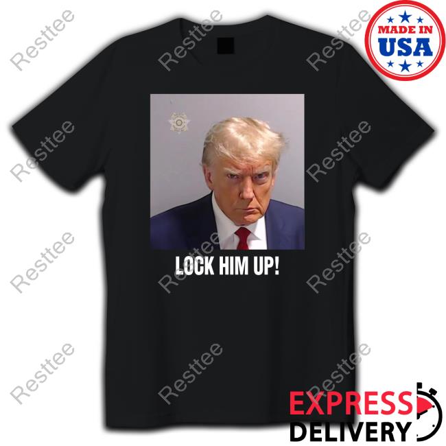 Trump Mugshot Lock Him Up Shirt Jon Cooper