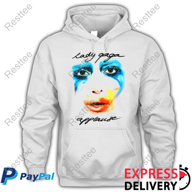 Official Lady Gaga Applause Facepaint Tee Shirt