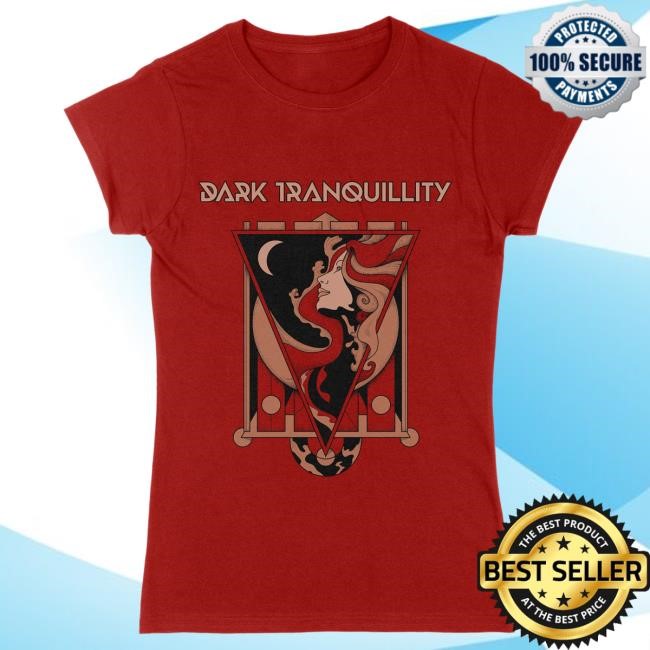 Official Dark Tranquillity Red Lady Girlie New Shirt
