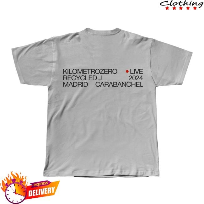 Recycled J Official Store Merch Camiseta Km0 2024 Shirt