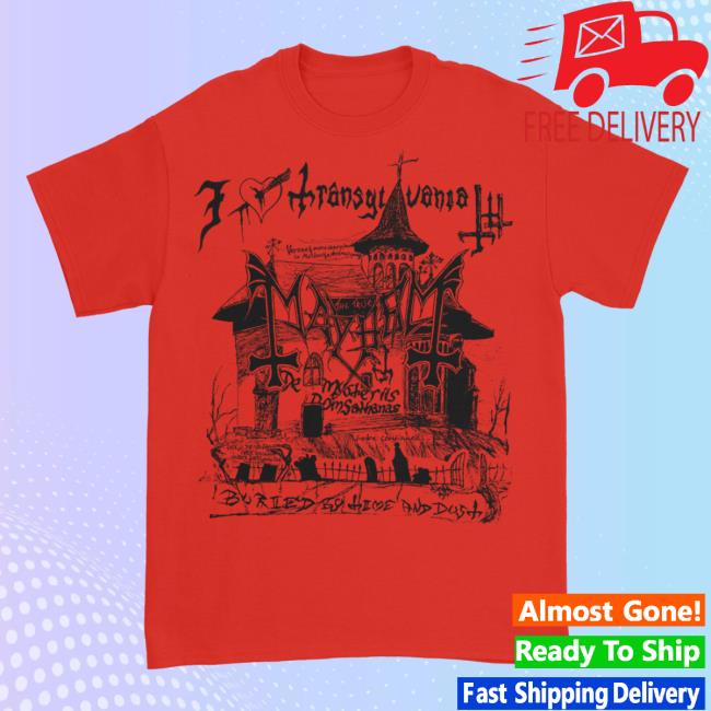 Official Mayhem Kings Road Mayhem Transylvania (Red) Shirt New