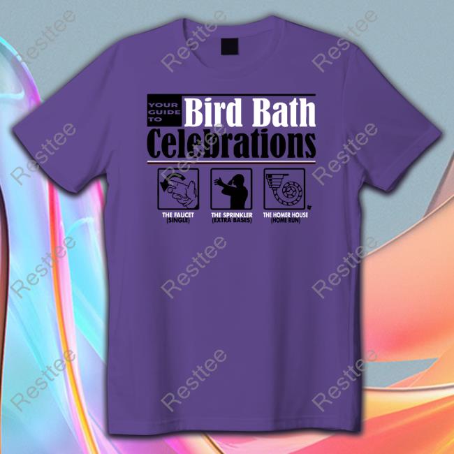 Breaking T Baltimore Bird Bath Crewneck Sweatshirt Breaking T Baltimore Bird Bath T-Shirt