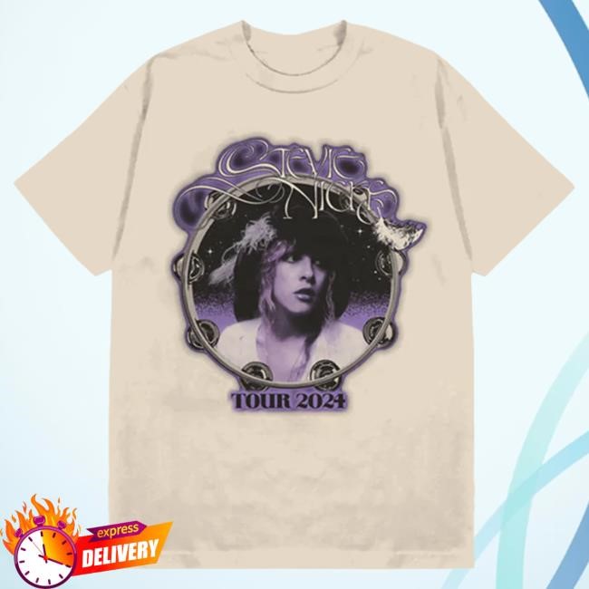 Official Stevie Nicks Merch Store Shop Stevie Nicks Tour 2024 Shirt - Tan