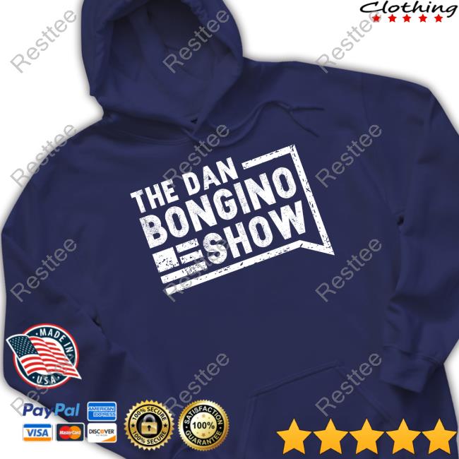 The Dan Bongino Show Hoodie Official Bongino Merch The Bongino Show Ladies Logo Tee