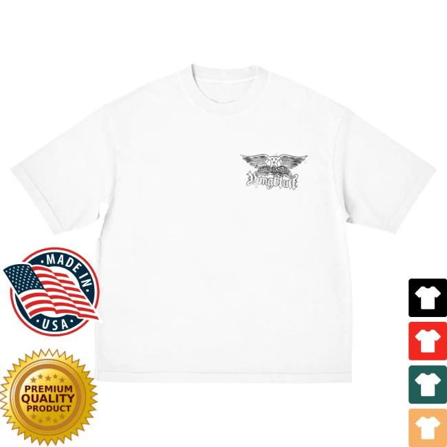 Official Complex Merch Store Shop Aerosmith & YUNGBLUD - One More Time White Tees