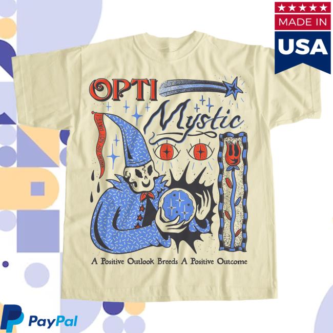 Official Wizard Of Barge Opti-Mystic Shirt New Off-White Wizardofbarge