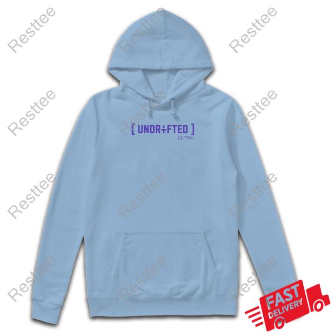 Official T J Hockenson Undrafted Shirts Official Unrl X Adam Thielen AT Undrafted Tee Shirt