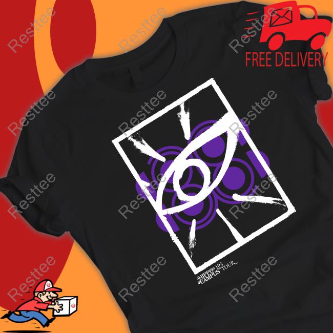 Hippo Campus Merch LP3 Black Tour Version Ambient Inks Shirt