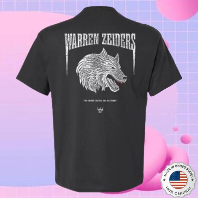 Warren Zeiders Wolf Tshirt