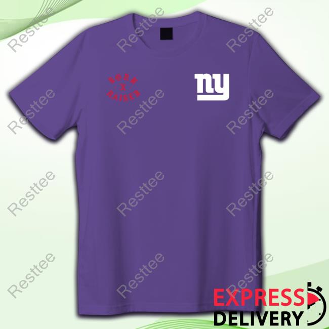 Born X Raised Black New York Giants T Shirt Born X Raised Black New York Giants Crewneck Sweatshirt
