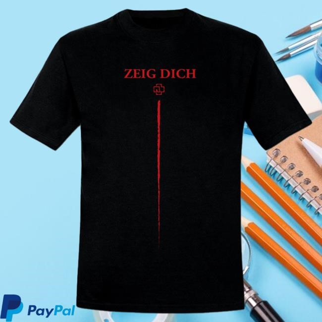 Official Rammstein Merch Store Rammstein T-Shirt ”Zeig Dich”