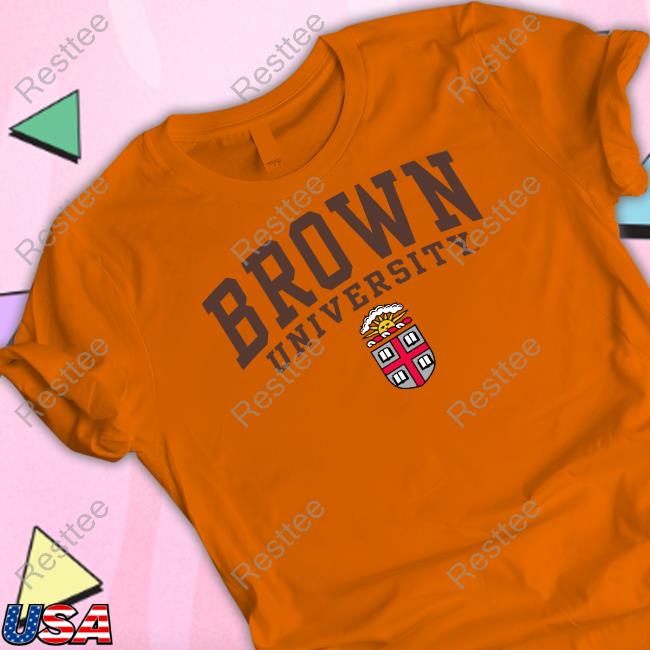 Brown University Merch Brown Heritage Shirts Ivysport Brown University Merch Brown Heritage Hooded Sweatshirt