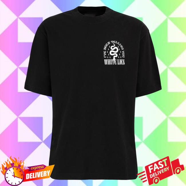 Official Tokio Hotel Merch White Lies T-Shirt