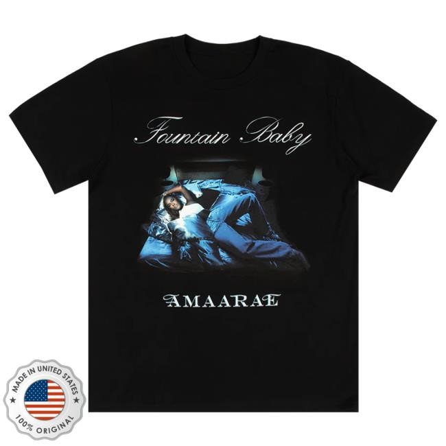 Official Interscope Records Merch Store Amaarae EU Black Tour Attractive Shirt