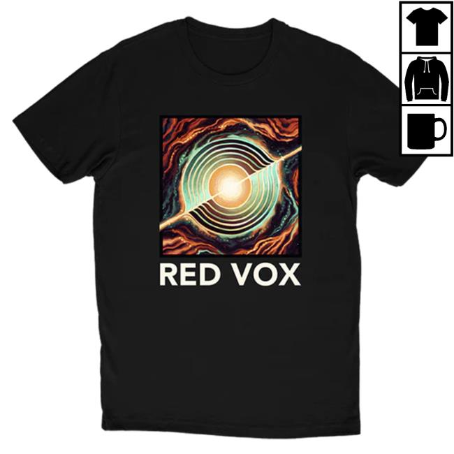 Official Retroware Red Vox - Stranded Tee Shirt