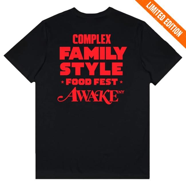 Official Complex Clothing Store Shop Family Style + Awake NY Big Apple Tees | Complex Merch Apparel