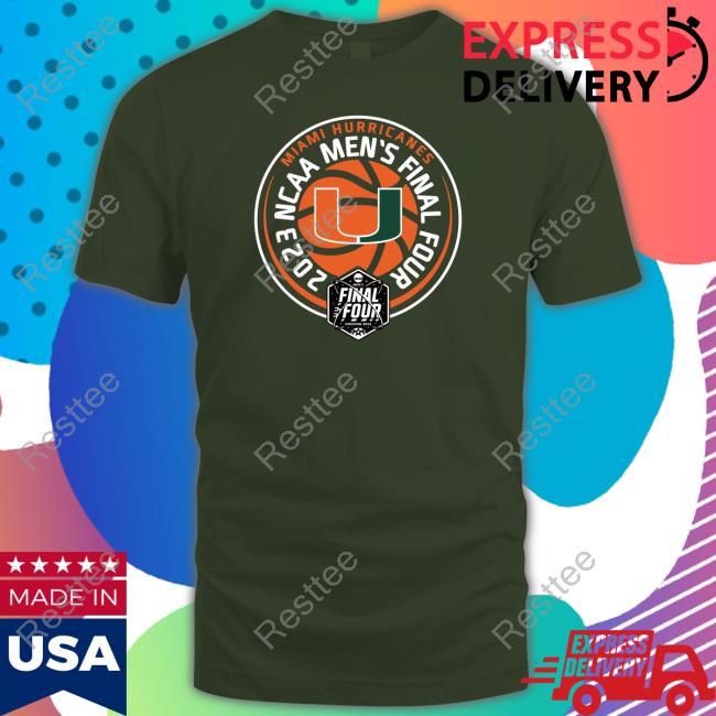 Official Allcanes Miami Hurricanes 2023 Ncaa Men Final Four T-Shirt