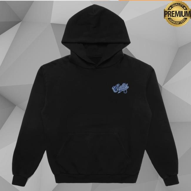 Official Born X Raised + Colts Pro Script Hoodies: Black NFL 2025 Kickoff
