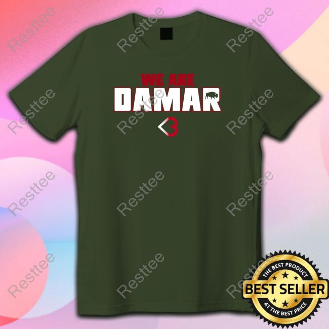 Official We Are Damar Love Sweatshirt Store 716 Donates Chasing M's Foundation Damar Hamlin Love 3 Tee